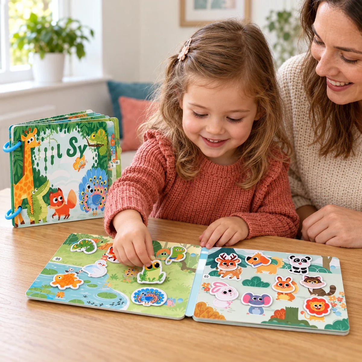 My First Matching Book — supervised play