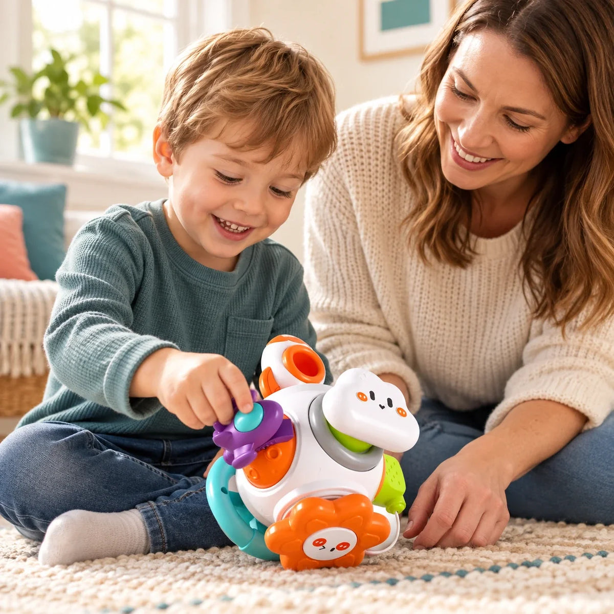 Discovery Busy Cube — supervised play