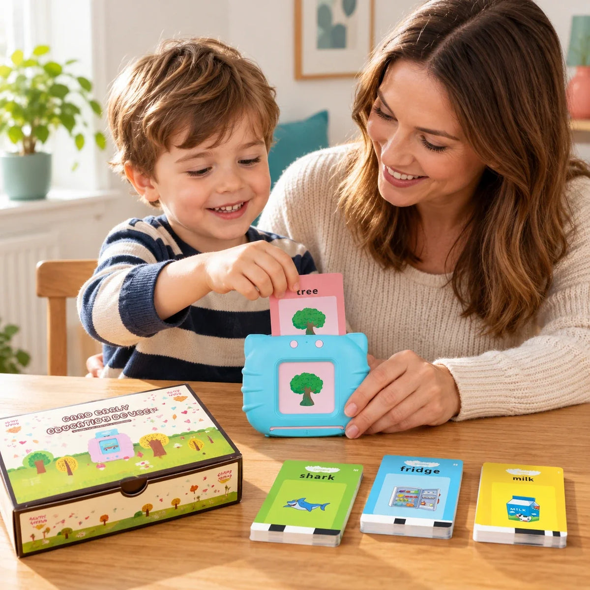 Talk & Learn Flashcards — supervised play