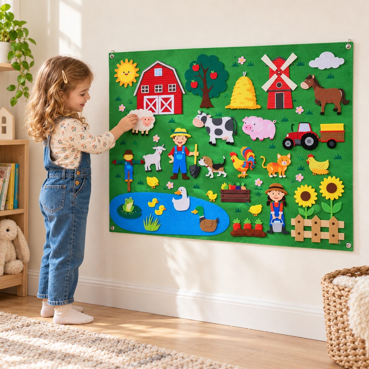 Felt Storyboard Play Set