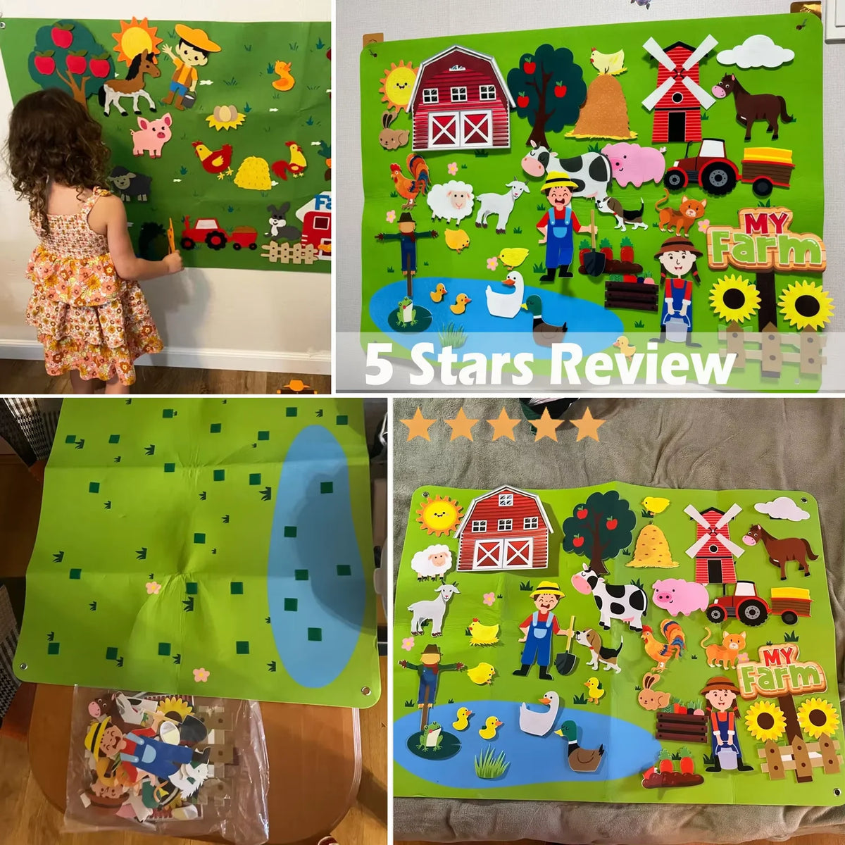Felt Storyboard Play Set