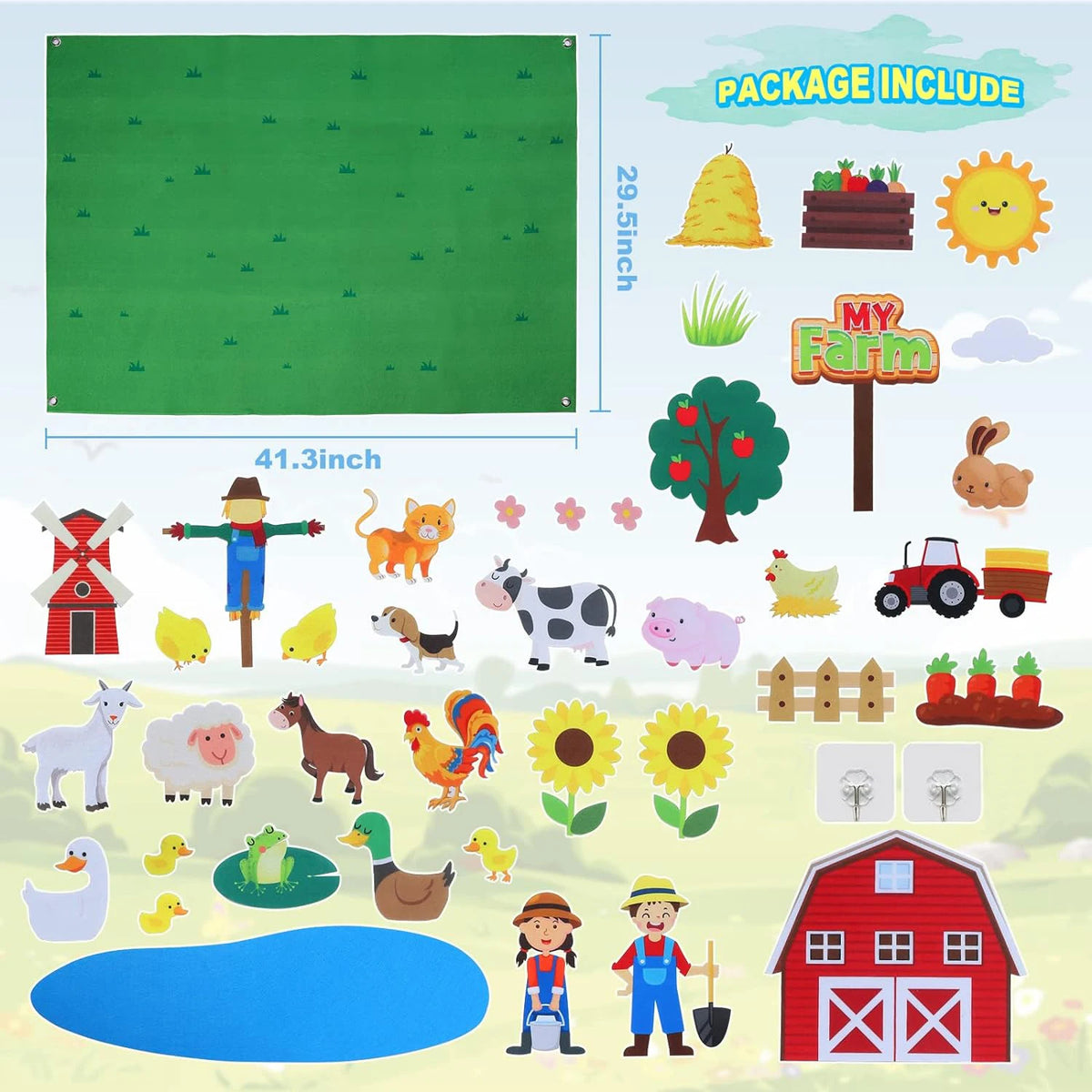 Felt Storyboard Play Set