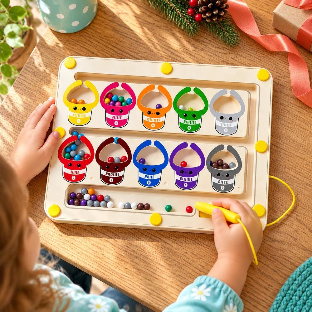 Matching & discovery — hands-on play with a Brimblepop toy