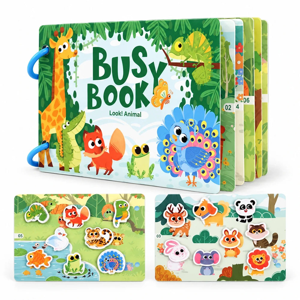 My First Matching Book — Animals, white background